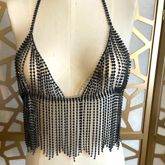 Beautiful beaded top - Picture 1 of 4